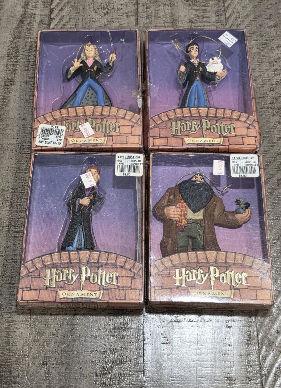 ✨ Vintage Harry Potter Christmas Ornament Set of 4! ✨